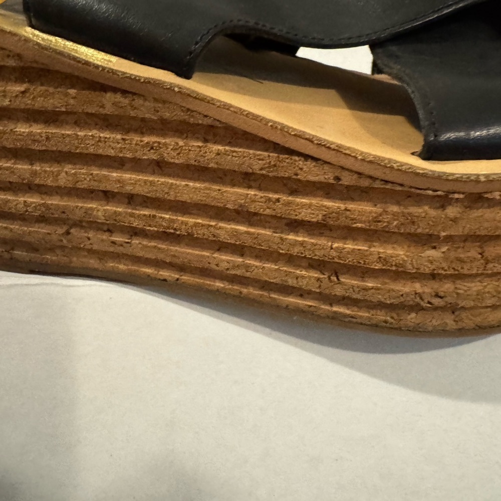 Black dolce vita wedge Sz 7 - Picture 3 of 6